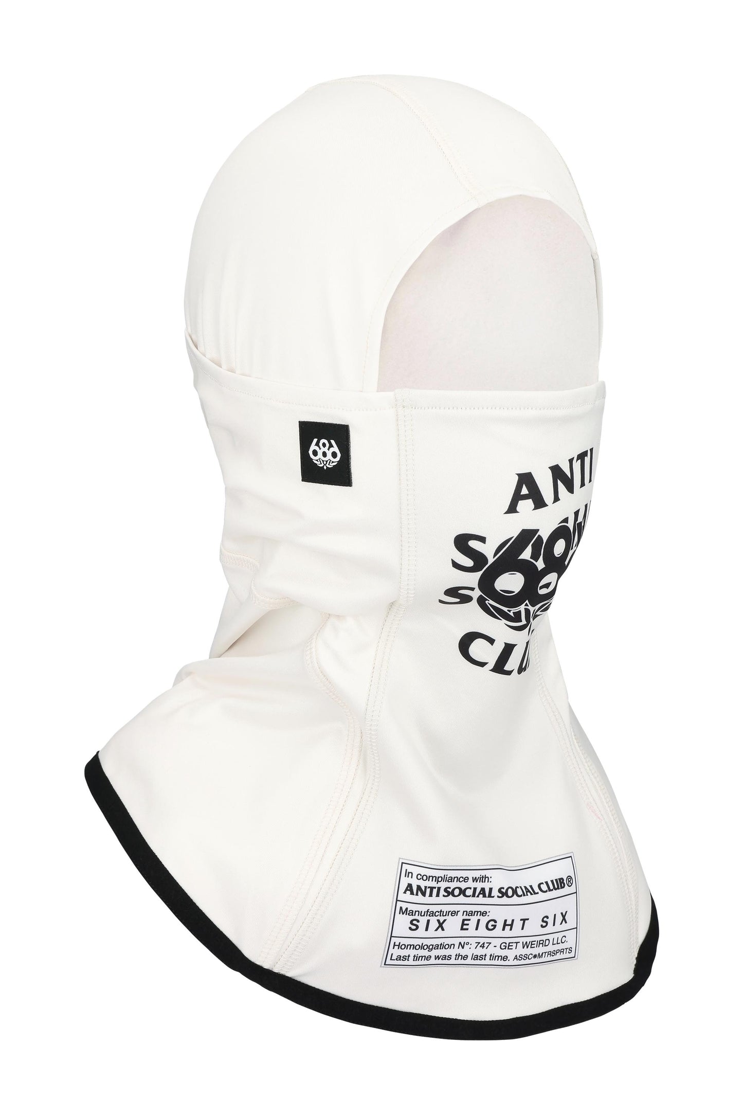 686 Anti Social Social Club Alpha Hinged Balaclava