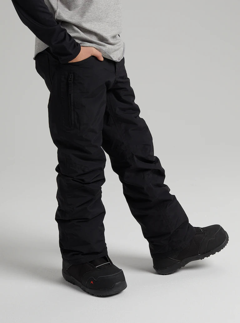 burton kids snowboard oants Burton Boys' Barnstorm 2L Pants, True Black, XS