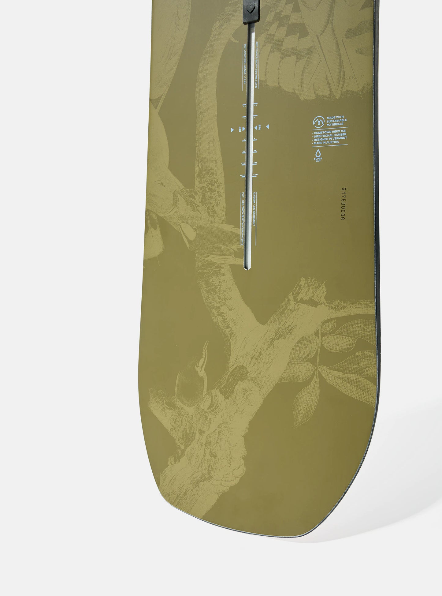 Burton Family Tree Hometown Hero Camber Snowboard 2026