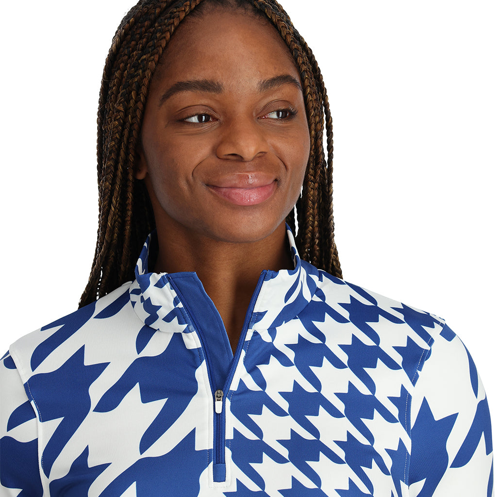 Spyder Houndstooth Half Zip - Women's