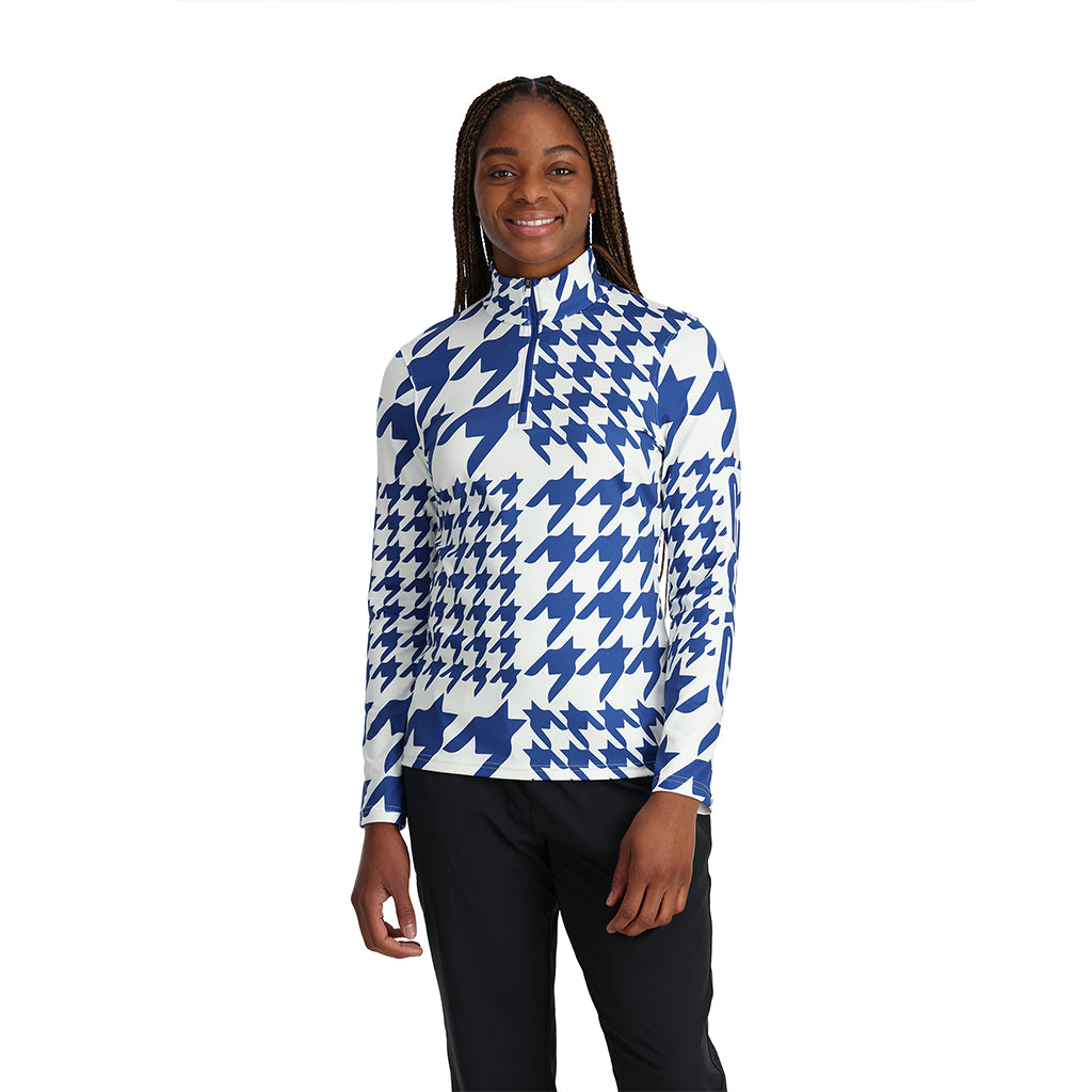 Spyder Houndstooth Half Zip - Women's