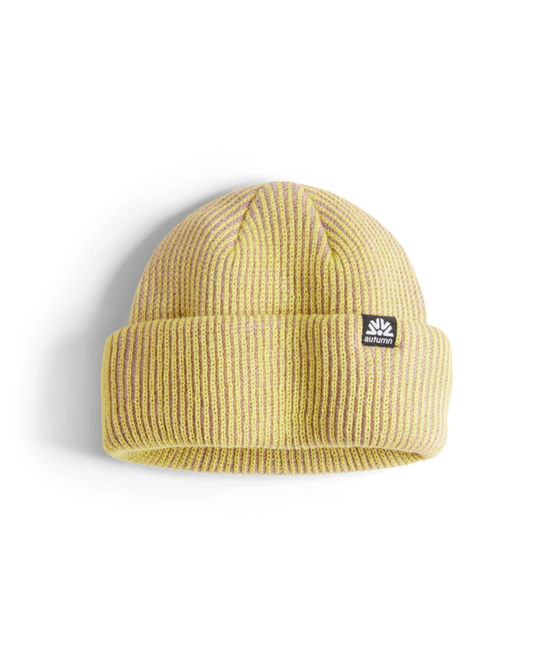 Autumn Headwear Cord Double Roll Beanie