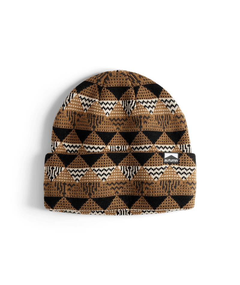 Autumn Headwear Landscape Beanie
