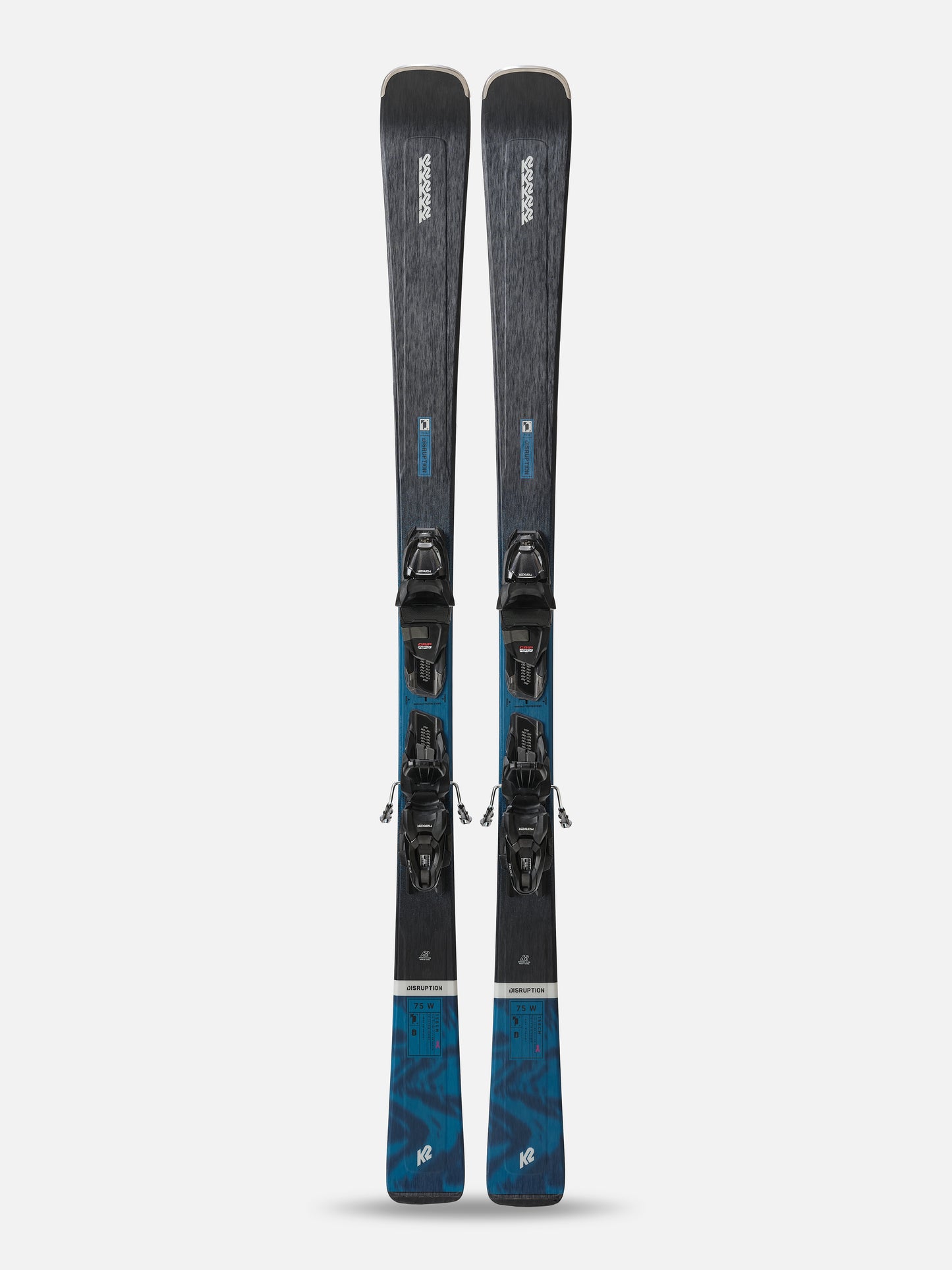 K2 Disruption 75 W Skis + Erp 10 Quikclik Free Bindings 2025 - Women's