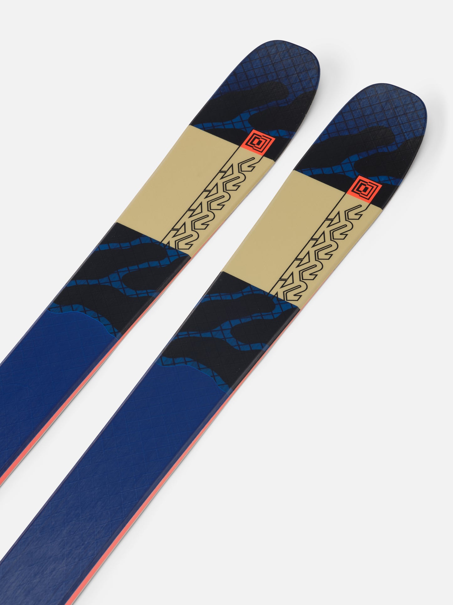 K2 Mindbender 90C Skis + Squire 11 Quikclik Bindings 2024