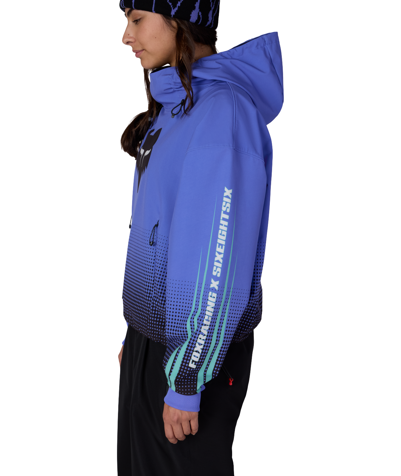 686 Fox Racing Waterproof Crop Hoody - Women's