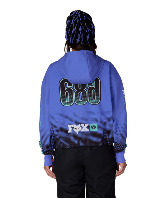686 Fox Racing Waterproof Crop Hoody - Women's