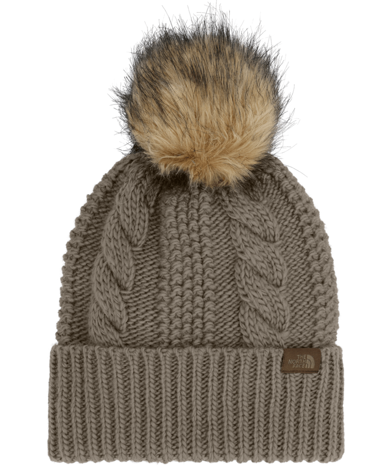 The North Face Oh Mega Fur Pom Beanie