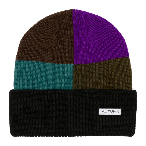 Autumn Headwear Patchwork Beanie