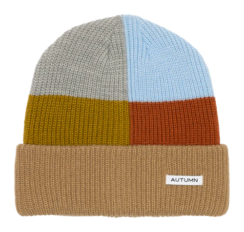 Autumn Headwear Patchwork Beanie