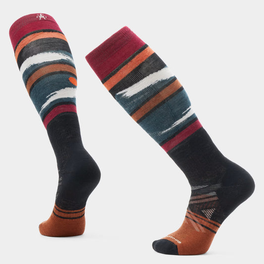 Smartwool Full Cushion Midnight Pattern Over The Calf Sock - Men's