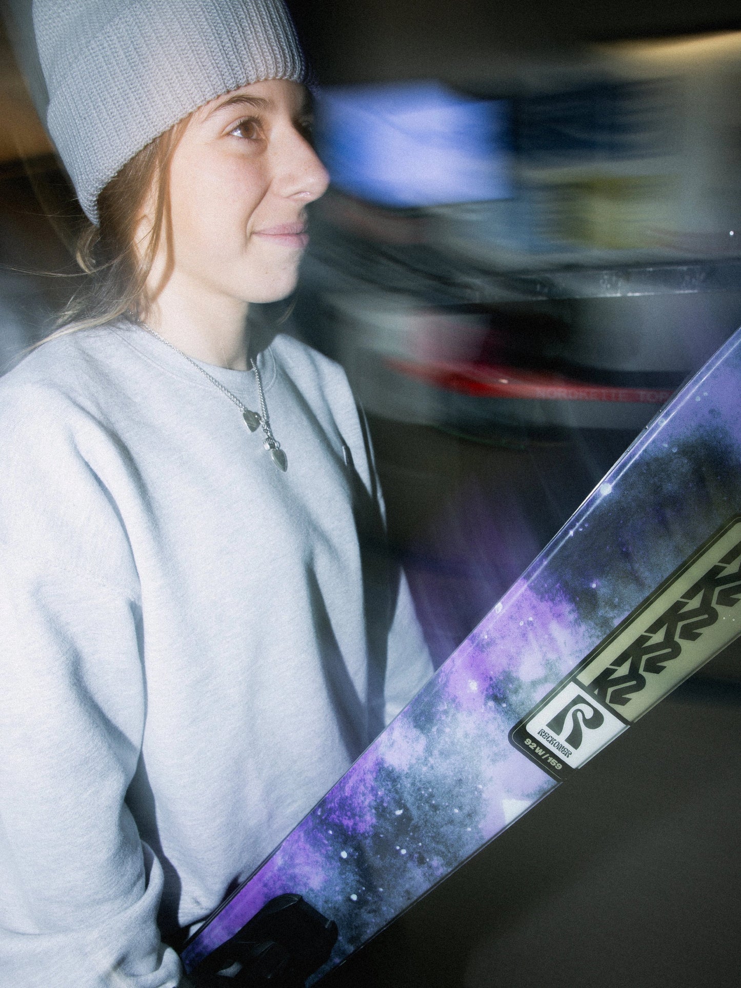 K2 Reckoner 92 W Skis + M3 10 Compact Quikclik Bindings 2026 - Women's