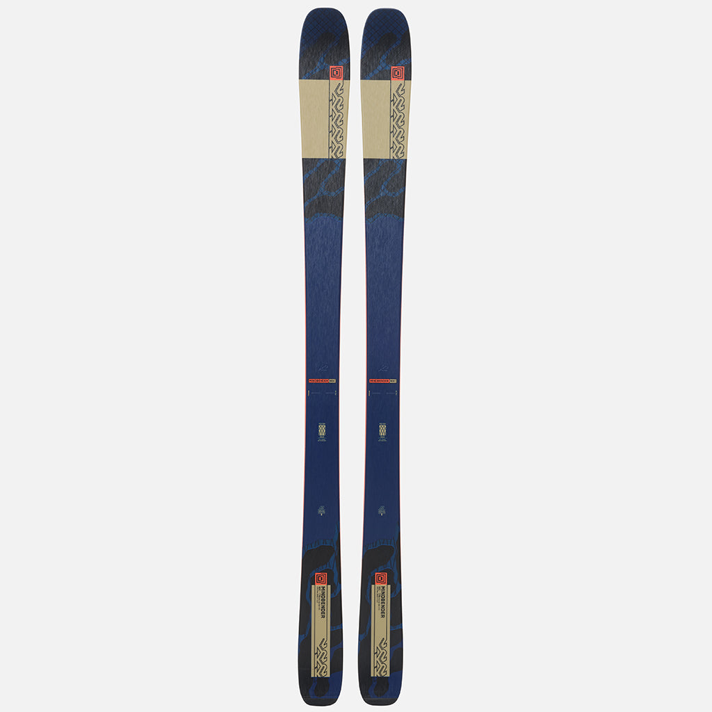 K2 Mindbender 90C Skis + Squire 11 Quikclik Bindings 2024