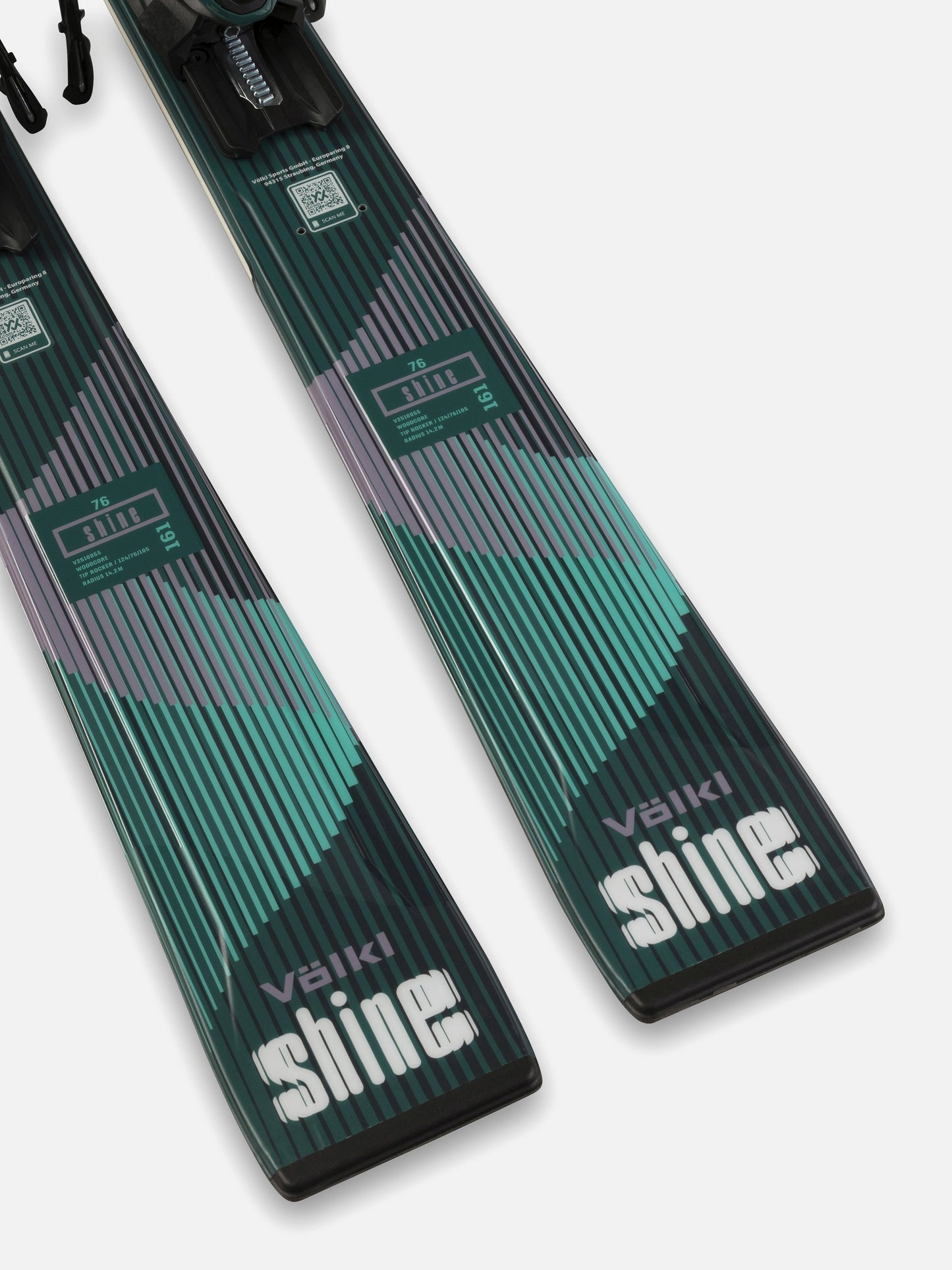 Volkl Shine 76 Skis + VMotion 10 Bindings 2026 - Women's