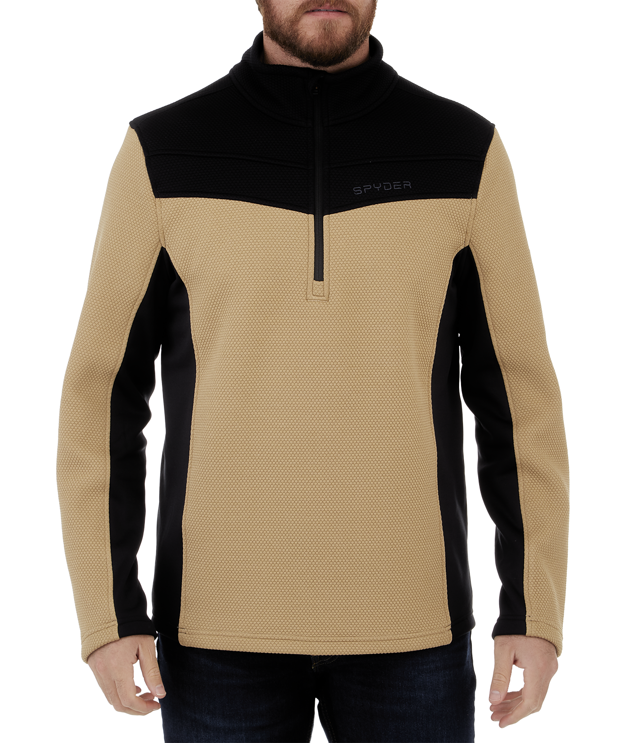 Spyder half zip sales jacket