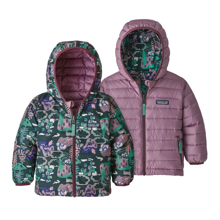 Patagonia Baby Reversible Down Sweater Hoody - Toddlers'