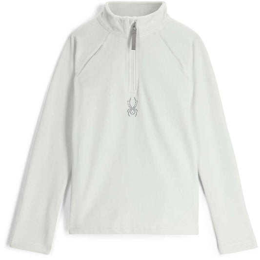 Spyder Shimmer Bug Half Zip T-Neck - Girls'