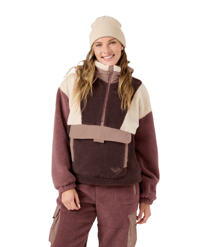 Roxy Rita Half Zip Sherpa Anorak - Women's
