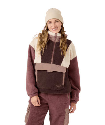 Roxy Rita Half Zip Sherpa Anorak - Women's
