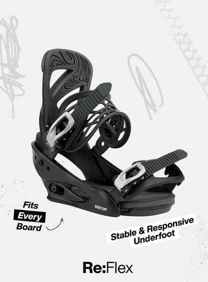Burton Cartel X Re:Flex Snowboard Bindings 2027