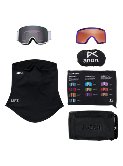 Anon M6 Goggles + Bonus Lens + MFI® Face Mask