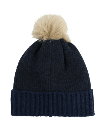 Spyder Plait Pom Beanie