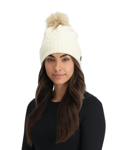 Spyder Plait Pom Beanie