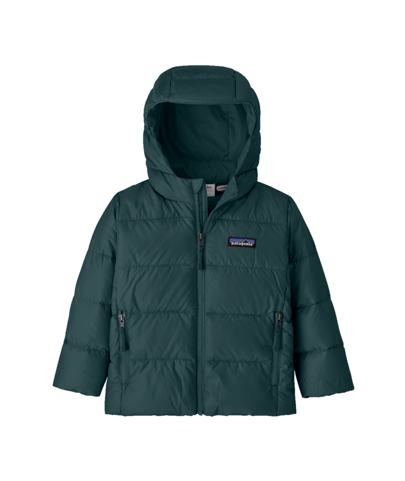 Patagonia Sparkle Pink Baby Hi-Loft Down Sweater Hoody - Toddlers'