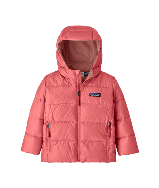 Patagonia Sparkle Pink Baby Hi-Loft Down Sweater Hoody - Toddlers'
