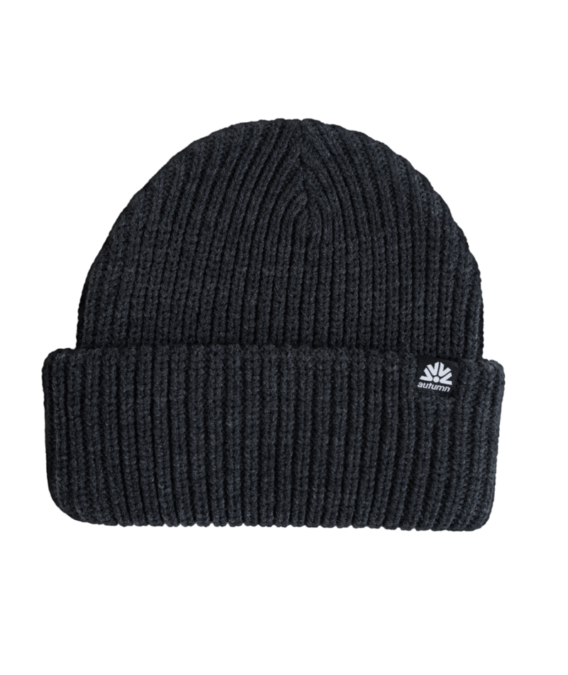 Autumn Headwear Ribbed Knit Beanie