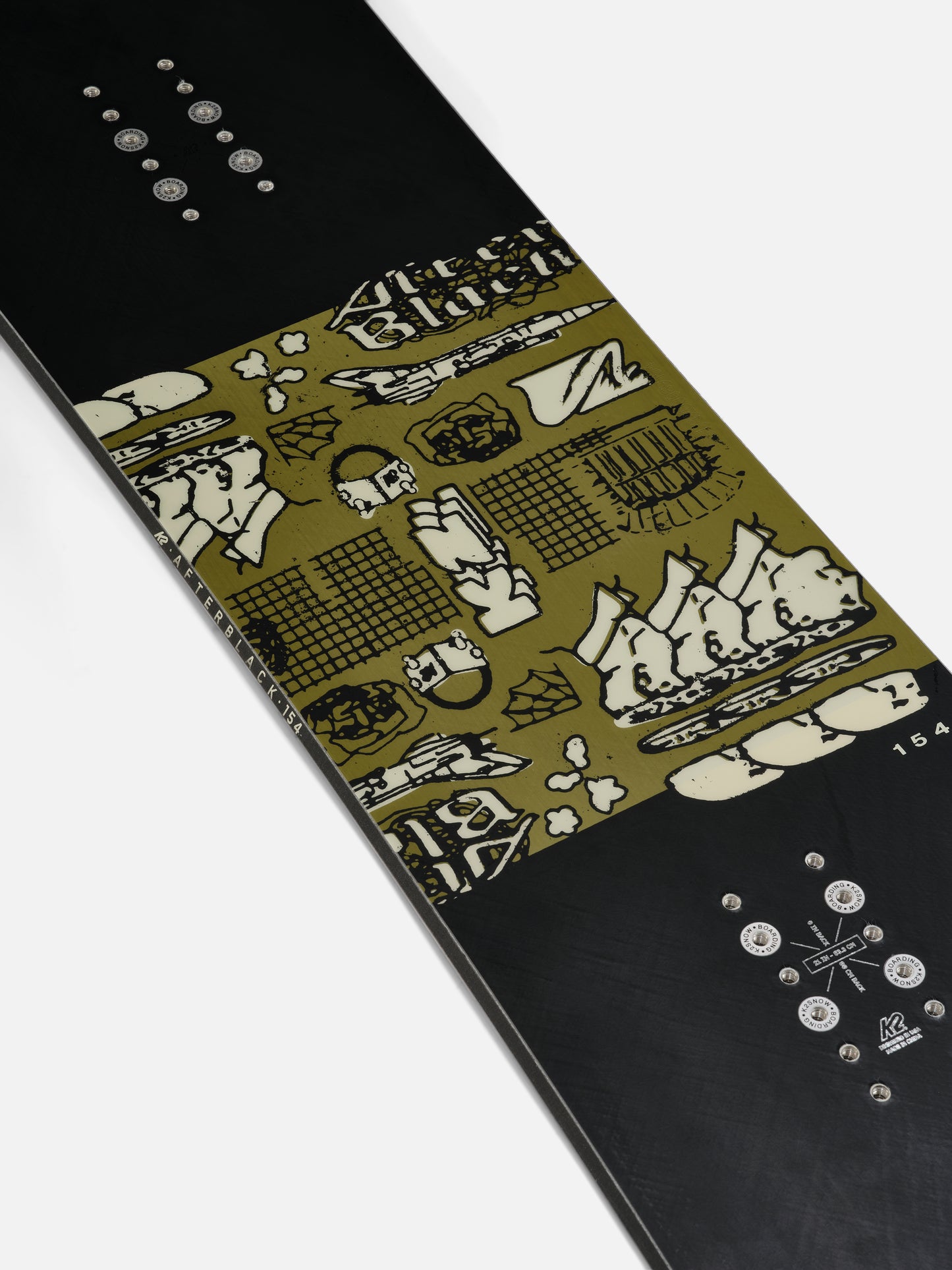 K2 Afterblack Snowboard 2025