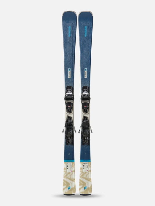 K2 Disruption 76C W Skis + ER3 10 Quikclik Free Bindings 2025 - Women's