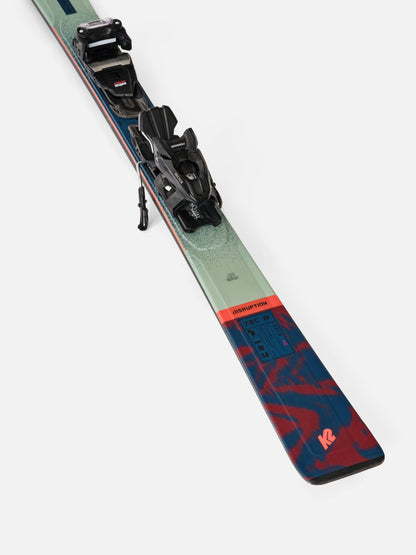 K2 Disruption 78C W Skis + ER3 10 Quikclik Free Bindings 2025 - Women's