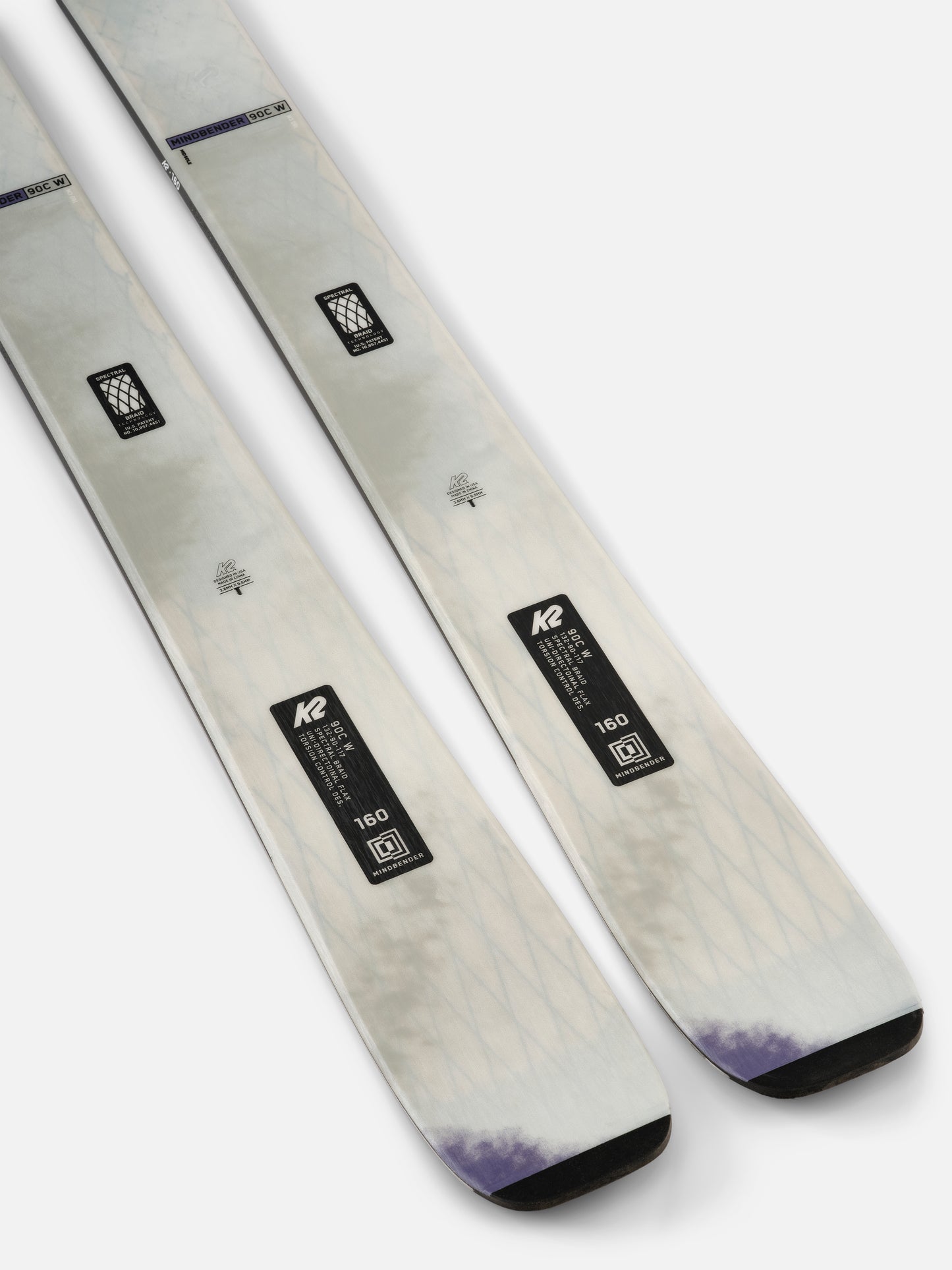 K2 Mindbender 90CW Skis + Squire 10 Quikclik Bindings 2025 - Women's