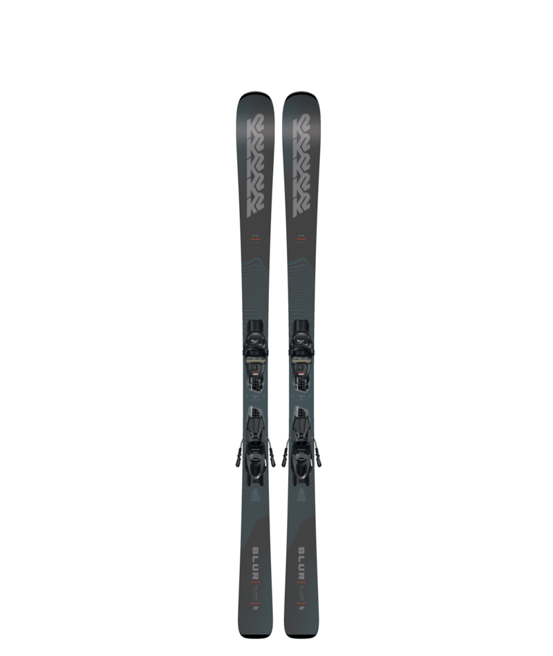 K2 Blur 76 Skis + M3 10 Compact Quikclik Bindings 2027