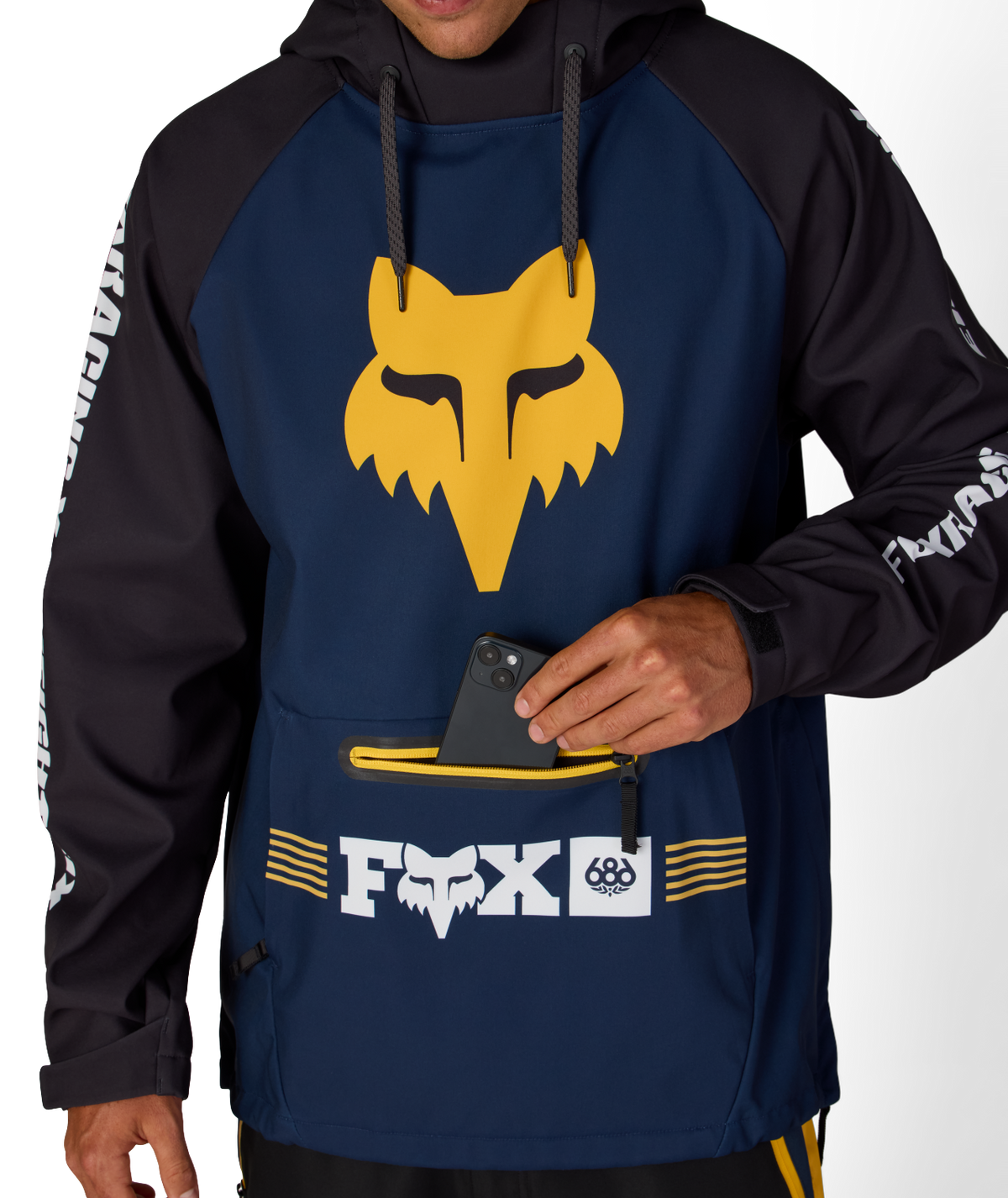 686 Fox Racing Waterproof Hoody - Men's