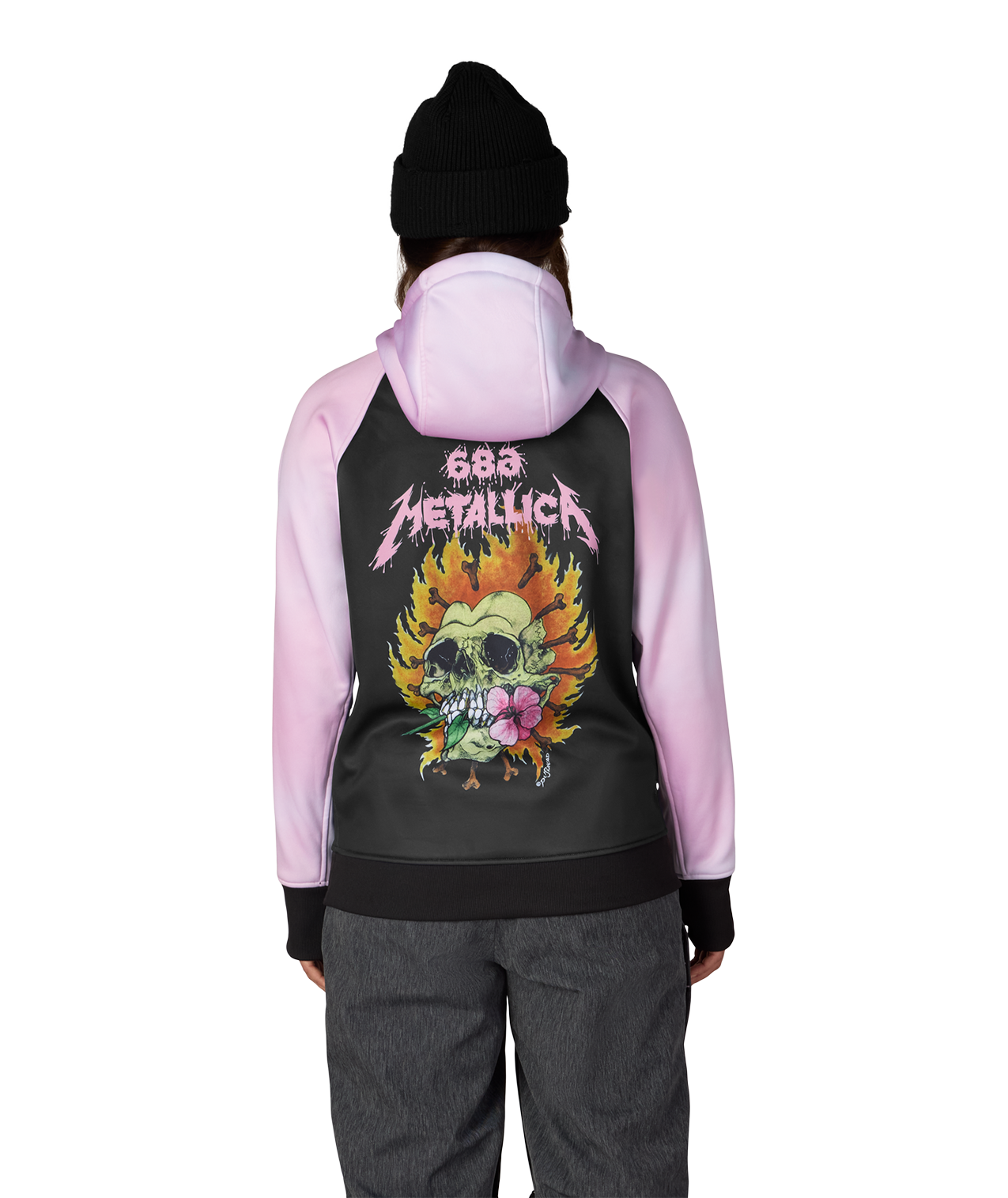 686 Metallica Bonded Fleece Pullover Hoody - Women's