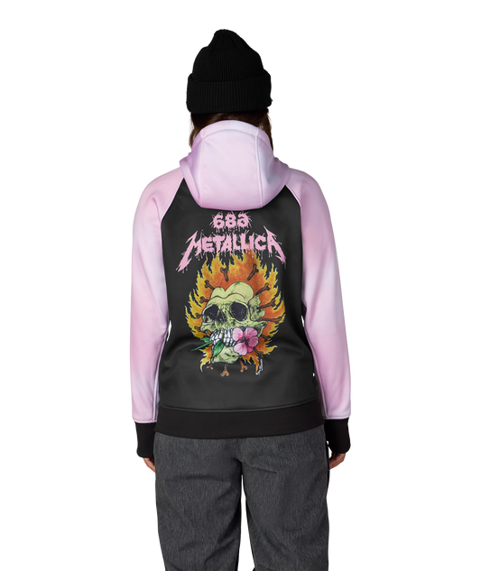 686 Metallica Bonded Fleece Pullover Hoody - Women's
