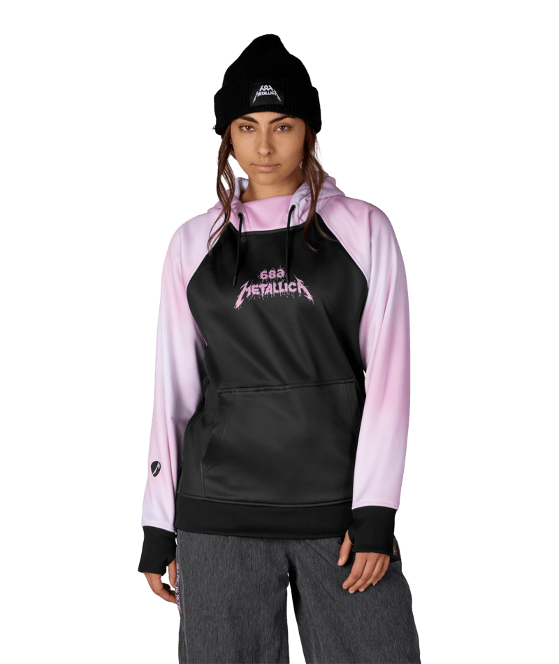 686 Metallica Bonded Fleece Pullover Hoody - Women's