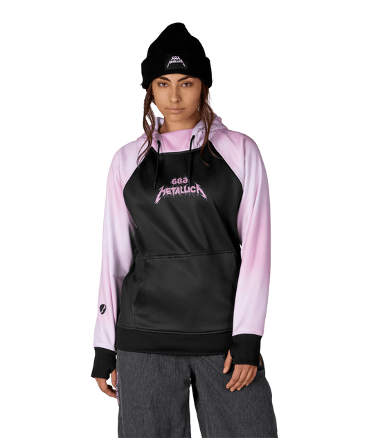 686 Metallica Bonded Fleece Pullover Hoody - Women's