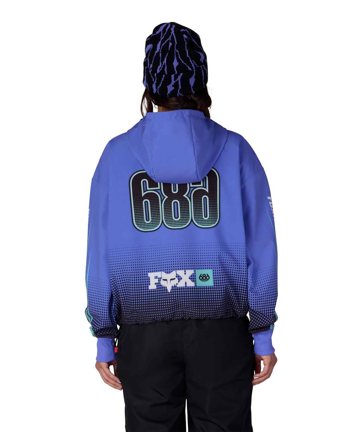 686 Fox Racing Waterproof Crop Hoody - Women's