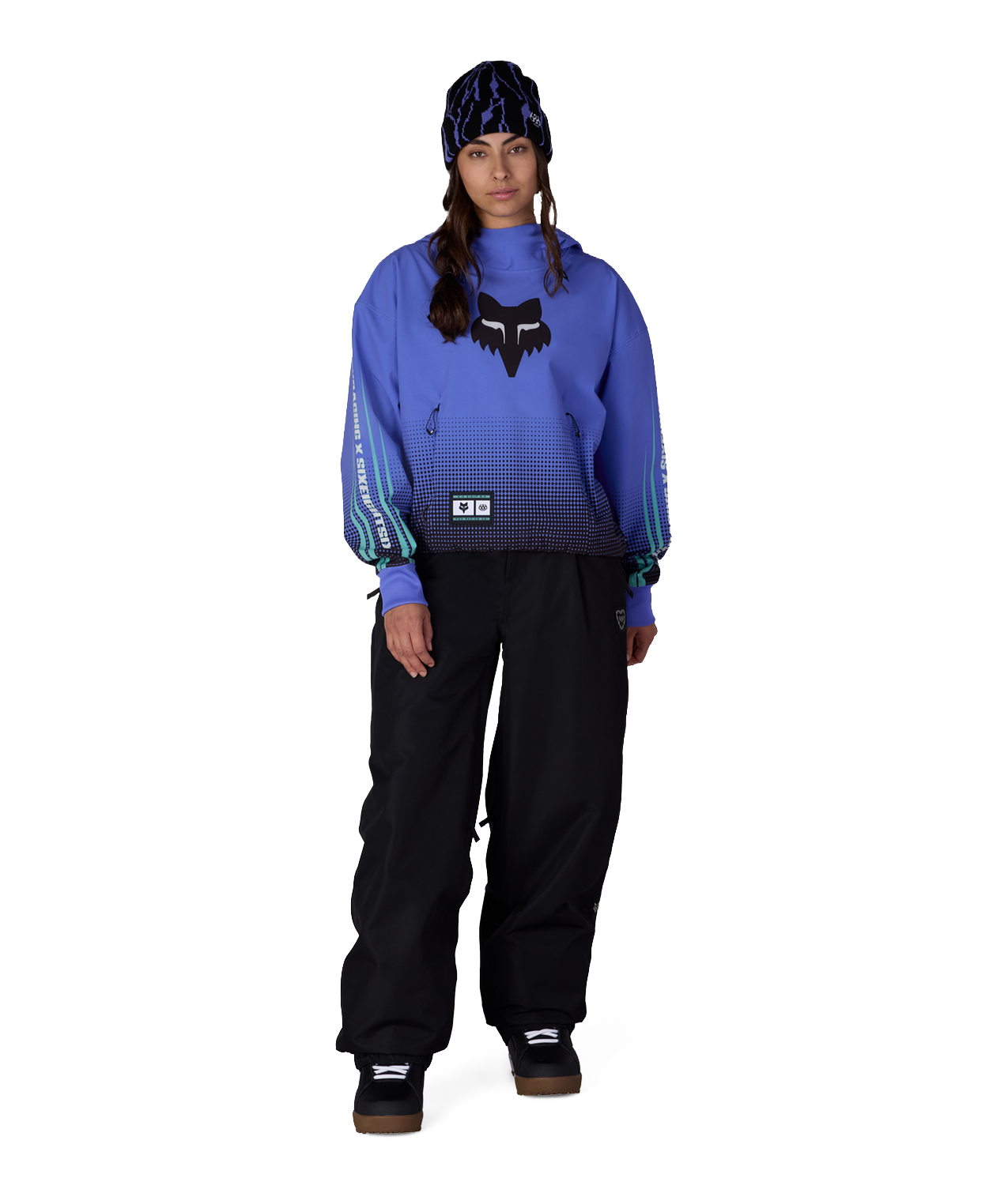 686 Fox Racing Waterproof Crop Hoody - Women's