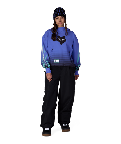 686 Fox Racing Waterproof Crop Hoody - Women's