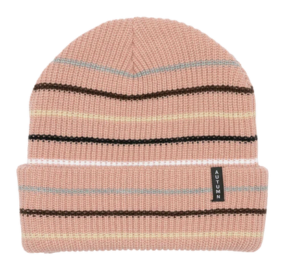 Autumn Headwear Multi Stripe Beanie