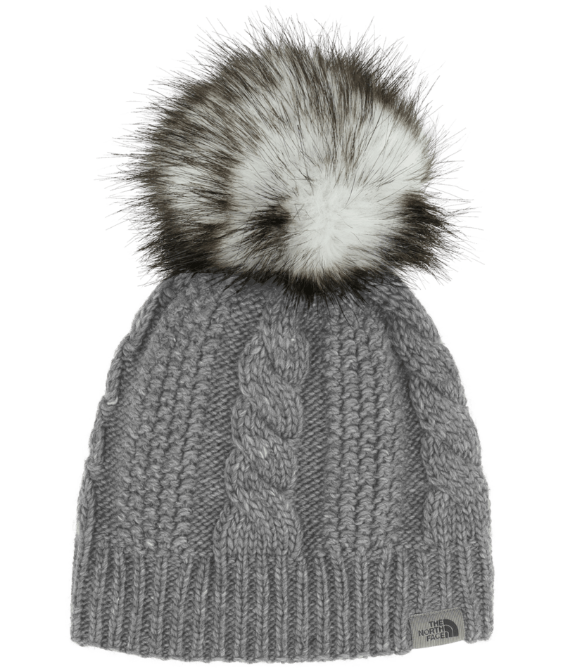The North Face Oh Mega Fur Pom Beanie