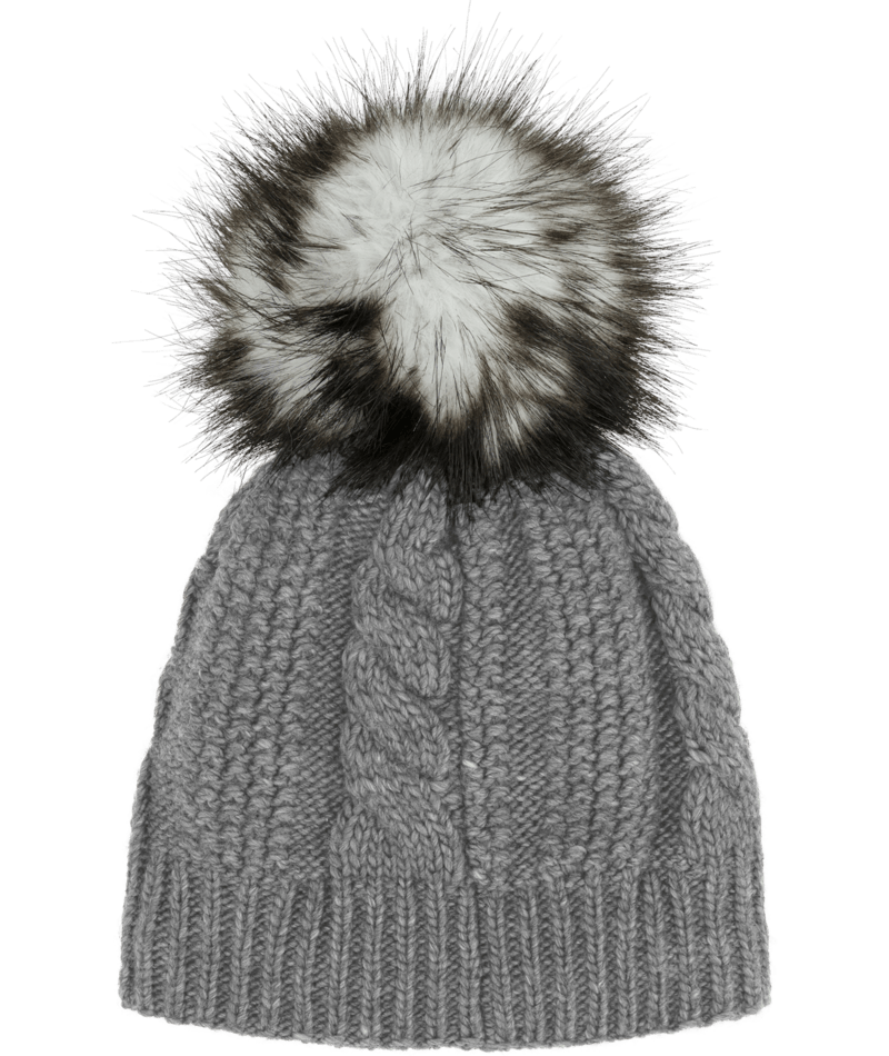 The North Face Oh Mega Fur Pom Beanie