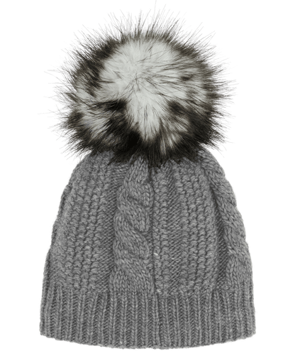 The North Face Oh Mega Fur Pom Beanie