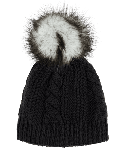 The North Face Oh Mega Fur Pom Lined Beanie