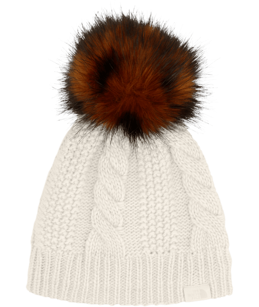The North Face Oh Mega Fur Pom Beanie