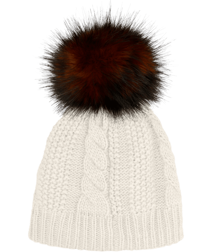 The North Face Oh Mega Fur Pom Beanie